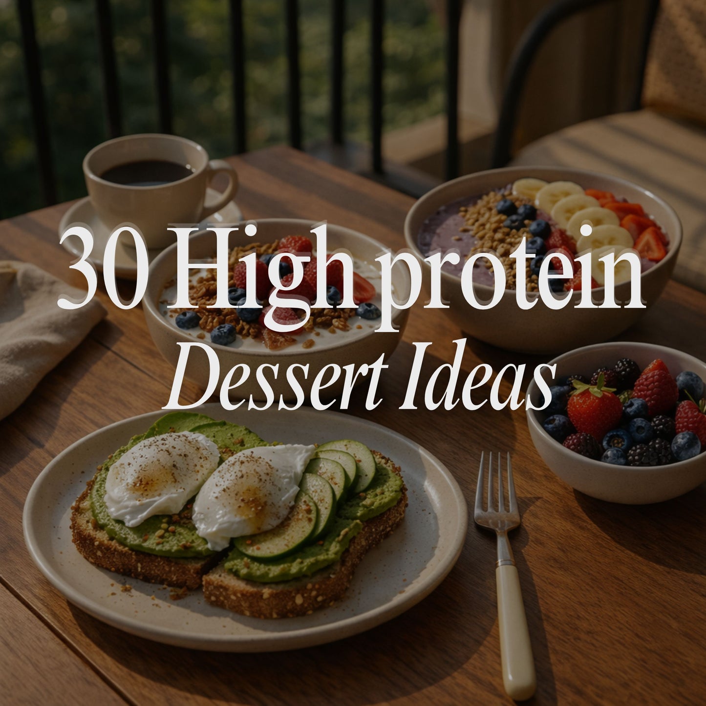 30 Healthy High Protein Dessert Ideas